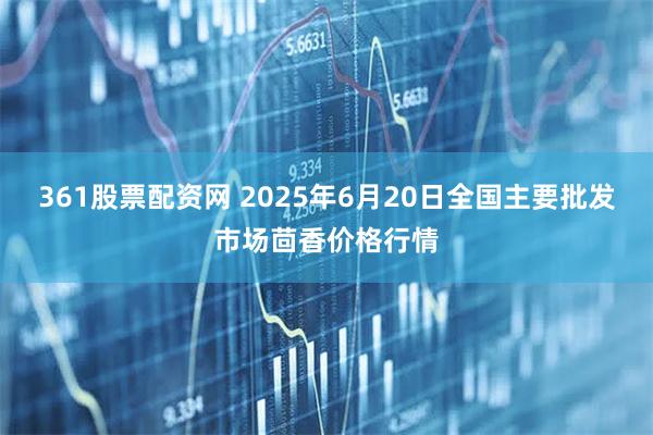 361股票配资网 2025年6月20日全国主要批发市场茴香价格行情