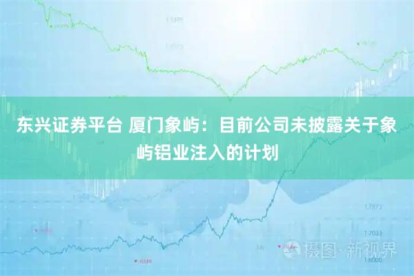 东兴证券平台 厦门象屿：目前公司未披露关于象屿铝业注入的计划