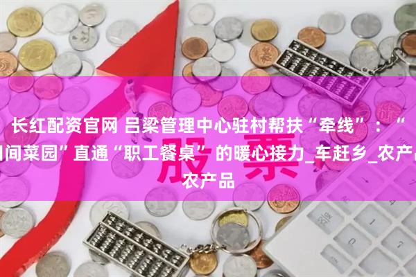 长红配资官网 吕梁管理中心驻村帮扶“牵线” ：“田间菜园”直通“职工餐桌” 的暖心接力_车赶乡_农产品